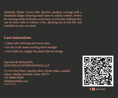 PERFORATED REUSABLE SILICONE NIPPLE COVERS