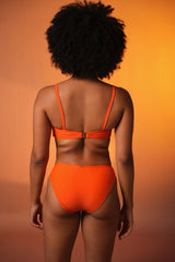 Orange Bikini Set with U Hardware
