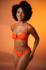 Orange Bikini Set with U Hardware