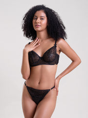 Midnight Glow Lingerie Set