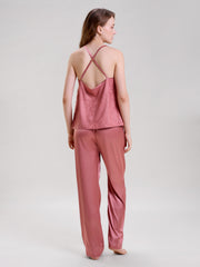 PINK CAMI TOP AND PANTS