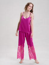 PURPLE CAMI TOP AND PANTS