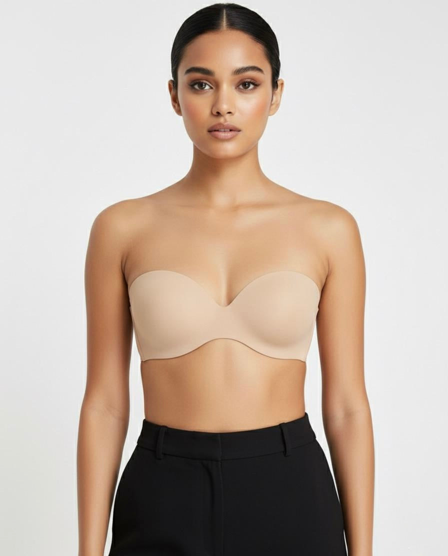 UNDERWIRE STICK-ON BRA WITH MOULDED CUPS