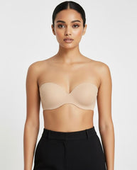 UNDERWIRE STICK-ON BRA WITH MOULDED CUPS