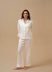 Amara Hand Embellished Pyjama Set